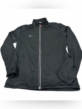 Nike Kids Black Lightweight Full-Zip Performance Jacket